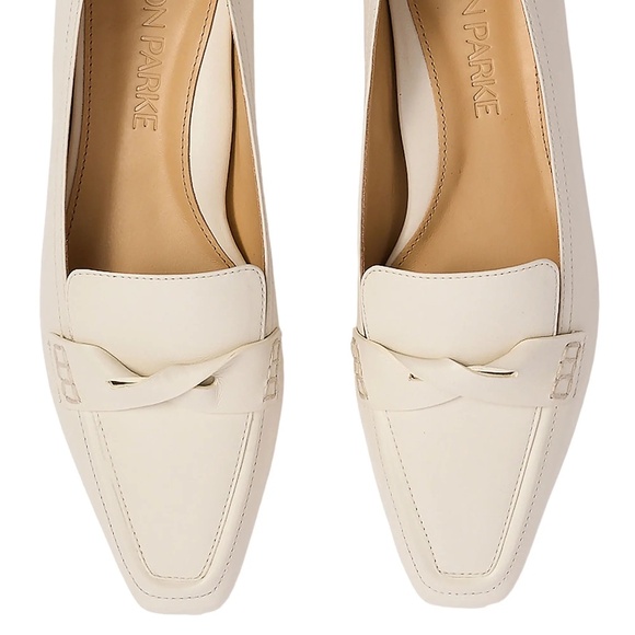 Marion Parke Shoes - MARION PARKE COURTNEY LOAFER IN LIGHT CREAM, 39.5